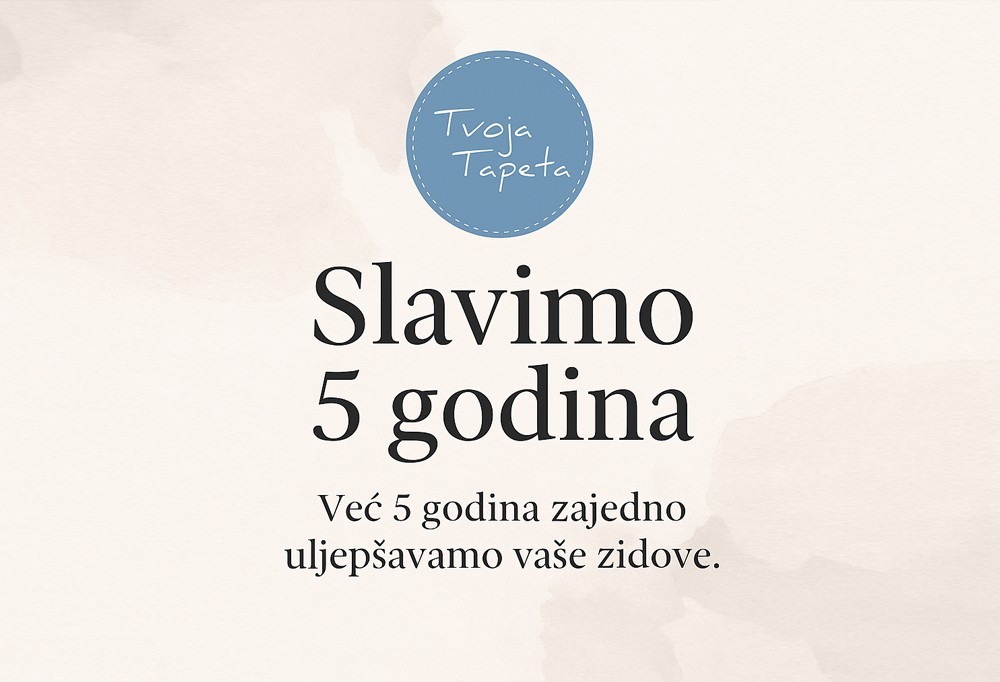 Let Navdiha: Praznujemo dizajn, inovacije in strast do tapet